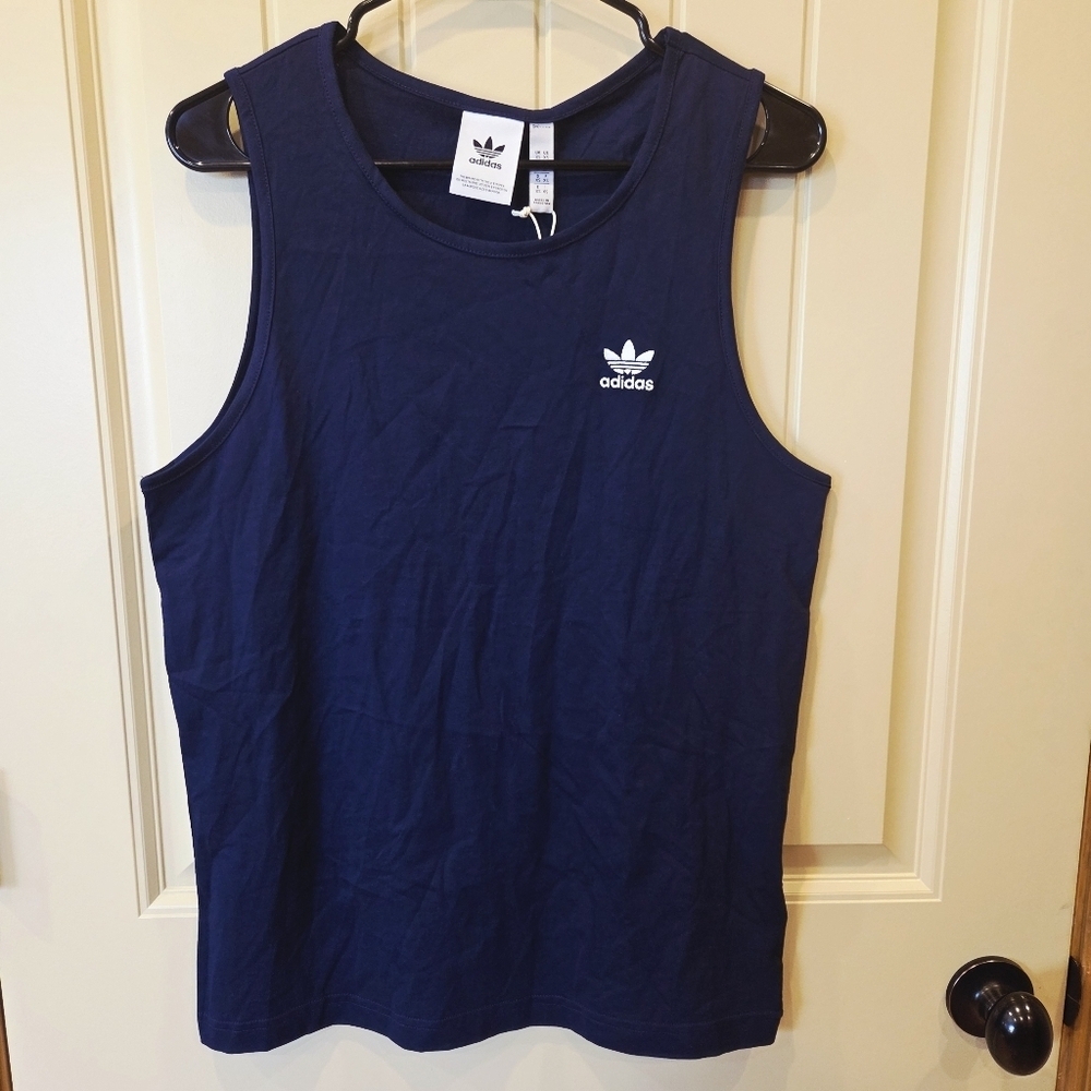 Adidas Originals Essentials Men's Tank Top -  Tone XS New Night Indigo Navy